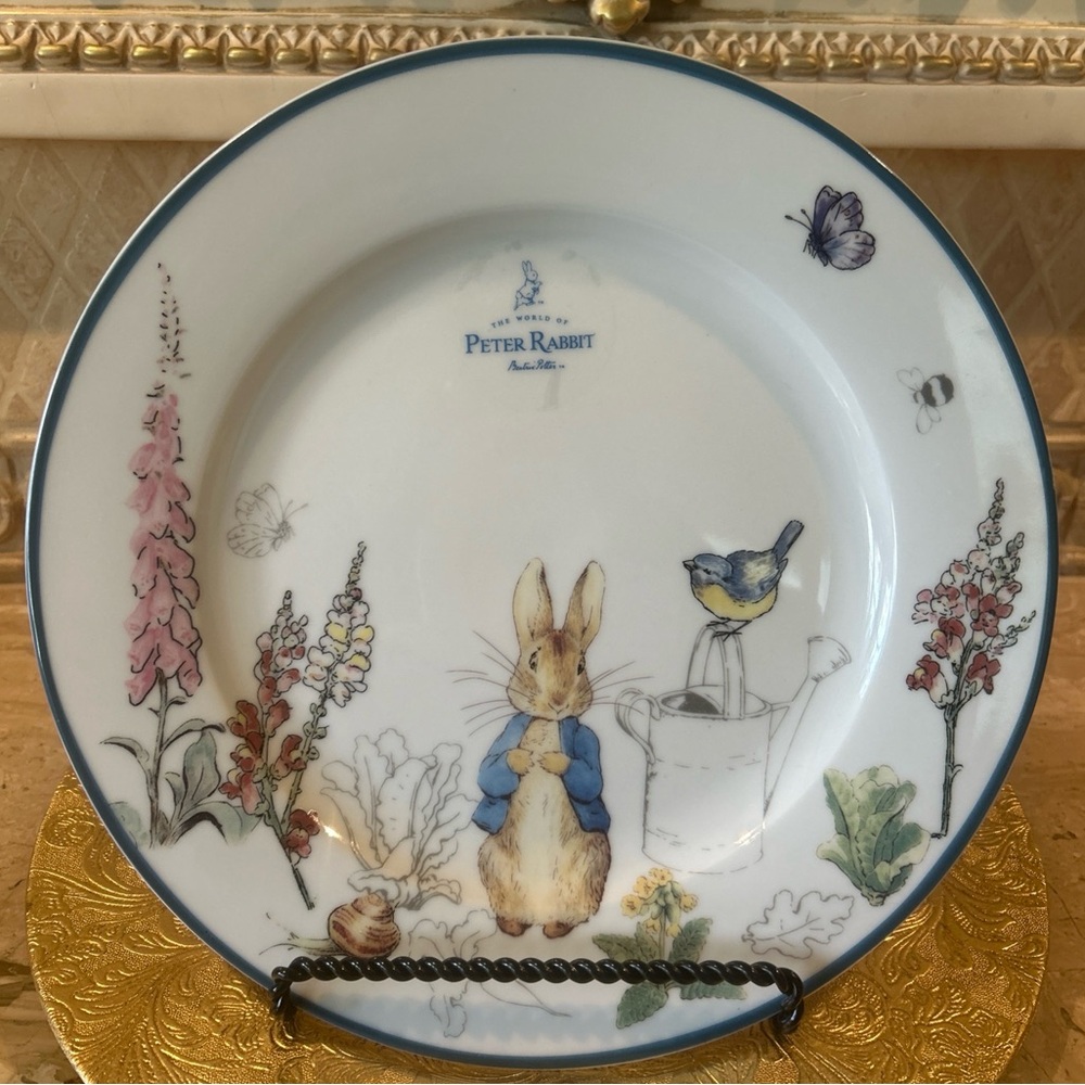 NEW Set of 3 Beatrix Potter Beatrix Potter Ceramic Plates